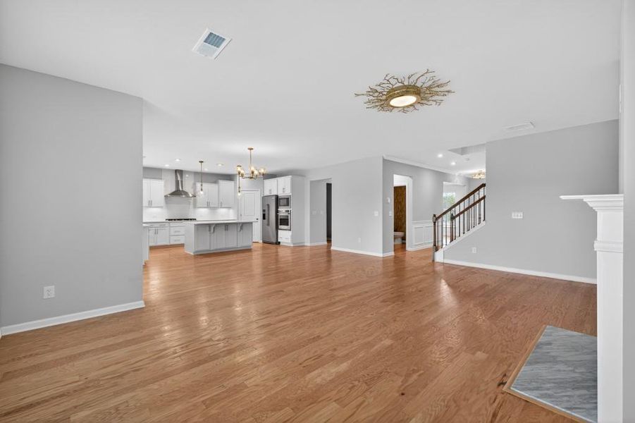 Spacious, unfurnished interior of a new home in Reunion, Flowery Branch (Image 48).
