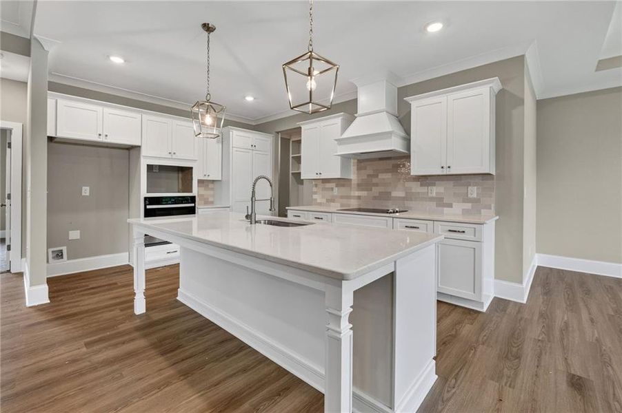 Furnished interior view inside a new home in , Hampton (Image 14).