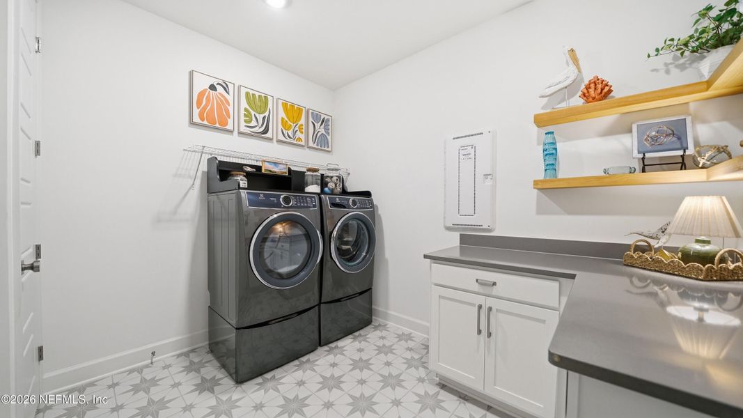 Furnished interior view inside a new home in Shearwater, St. Augustine (Image 43).