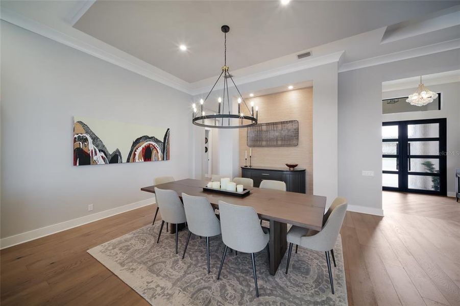Furnished interior view inside a new home in , Parrish (Image 52).