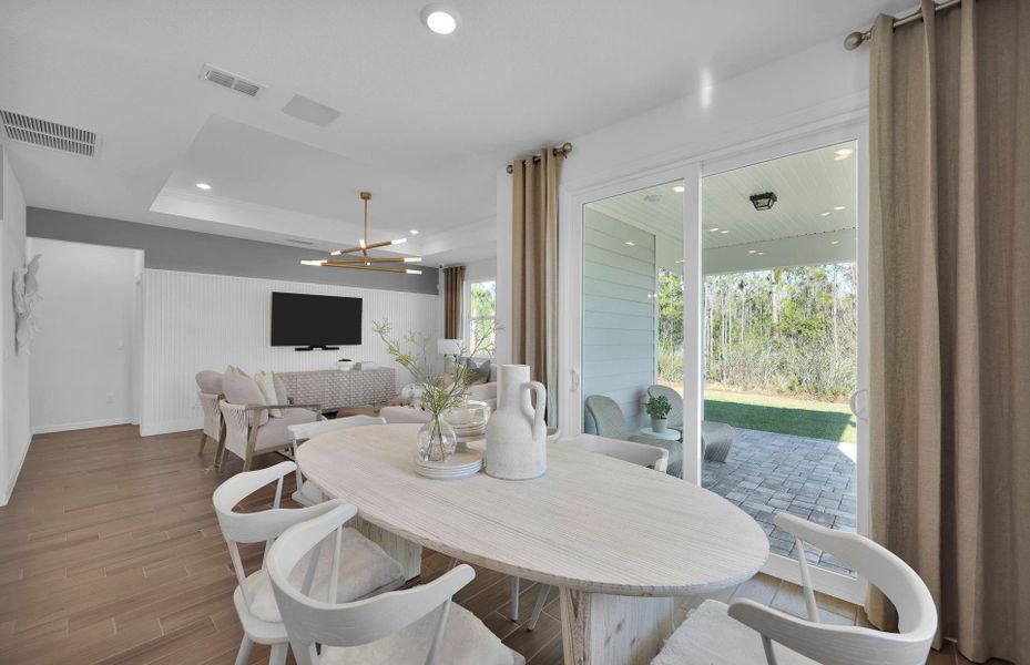 Representative furnished interior of a home built from the Highgate by Pulte Homes in Seminole Palms, Palm Coast (Image 13).