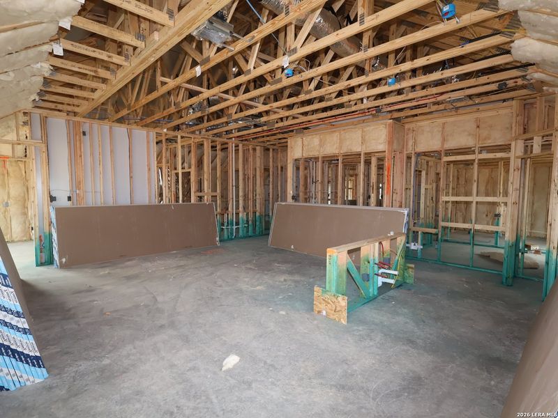 In-progress construction of a new home in Hickory Ridge, Elmendorf, TX (Image 25). In-progress construction of a new home in Hickory Ridge, Elmendorf, TX (Image 25).