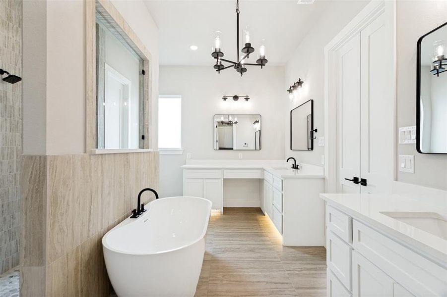 Furnished interior view inside a new home in , Weatherford (Image 8).
