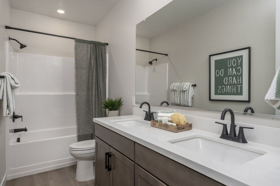 Representative furnished interior of a home built from the 3 by Risewell Homes in Bella Storia, Gilbert (Image 15). Representative furnished interior of a home built from the 3 by Risewell Homes in Bella Storia, Gilbert (Image 15).