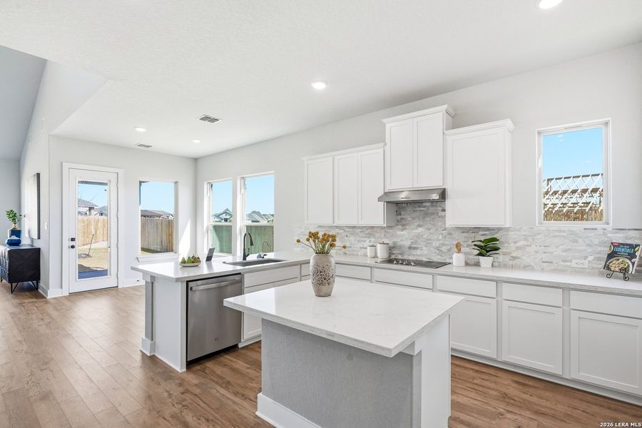 Furnished interior view inside a new home in , Boerne (Image 3).