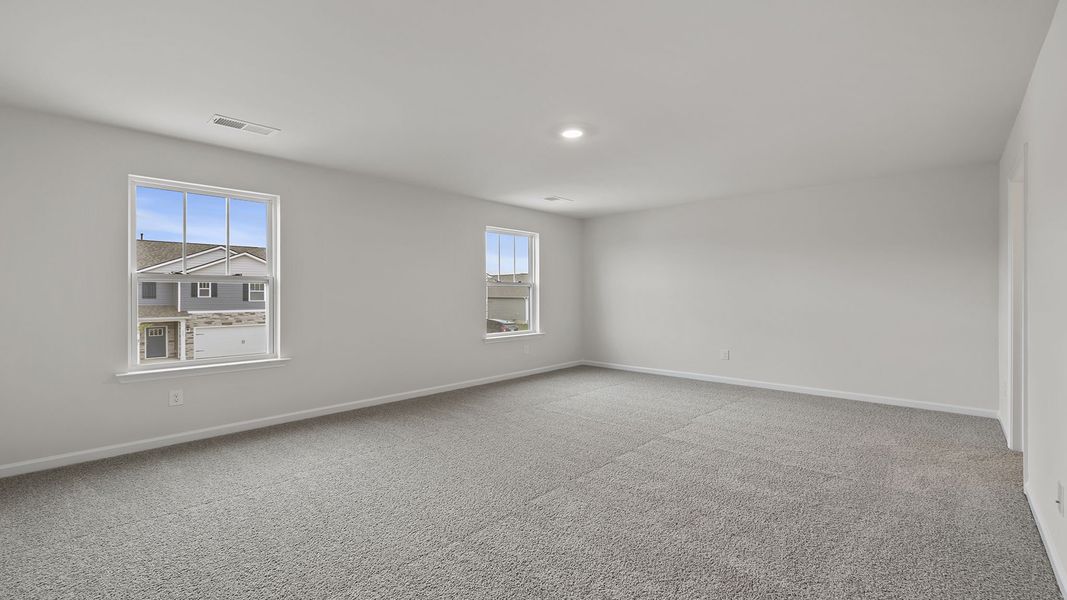 Spacious, unfurnished interior of a new home in Durbin Meadows Traditions, Fountain Inn (Image 29). Spacious, unfurnished interior of a new home in Durbin Meadows Traditions, Fountain Inn (Image 29).