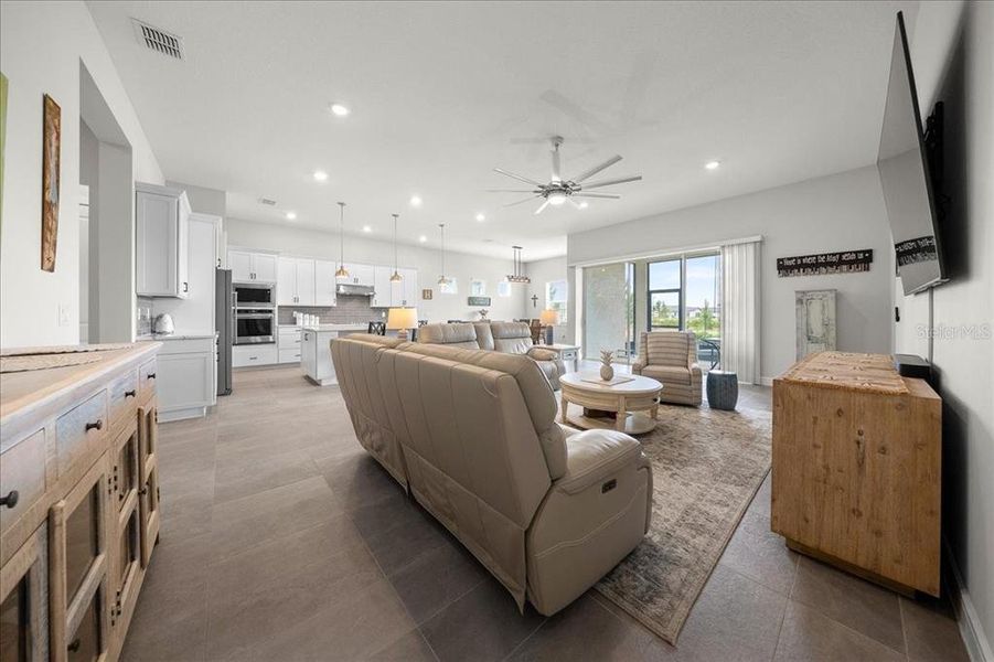 Furnished interior view inside a new home in Del Webb Stone Creek, Ocala (Image 33).