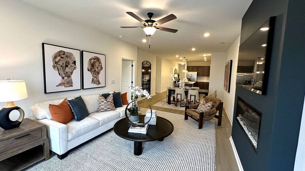 Furnished interior view inside a new home in Stratford Station, Lebanon (Image 3).