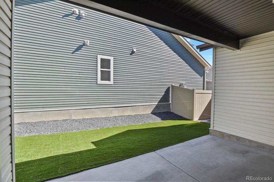 Exterior details and patio area of a home in , Colorado Springs (Image 22).