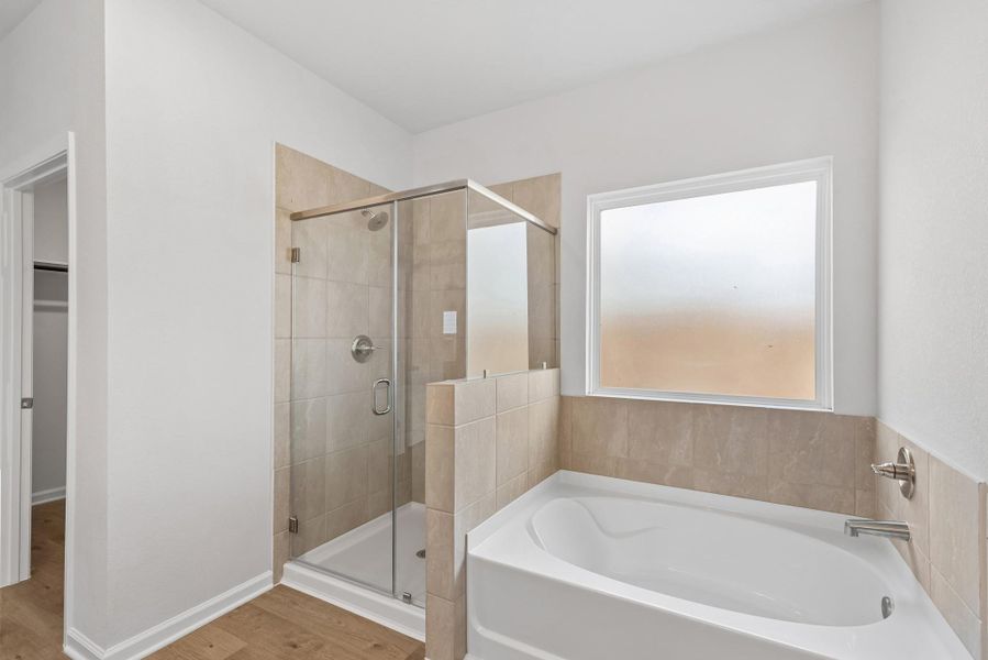 The Kettering II- Primary Suite with Garden Tub and Walk-In Shower