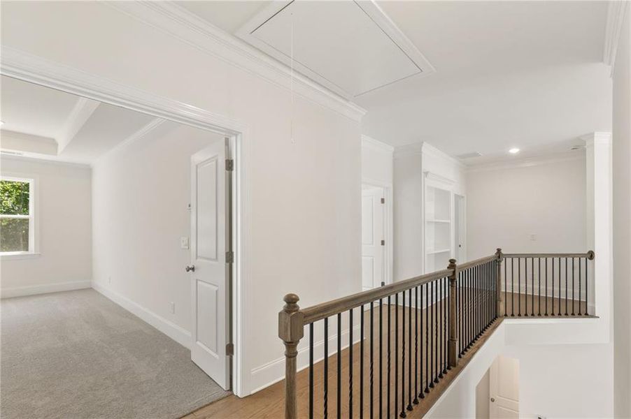 Spacious, unfurnished interior of a new home in Chattahoochee Reserve, Cumming (Image 61).