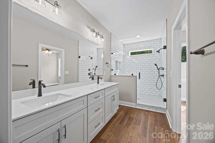 Furnished interior view inside a new home in , Salisbury (Image 12).