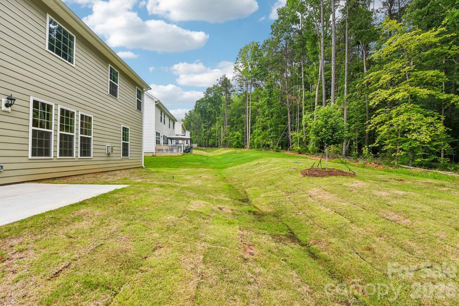 Exterior details and patio area of a home in Falls Cove, Troutman (Image 22). Exterior details and patio area of a home in Falls Cove, Troutman (Image 22).