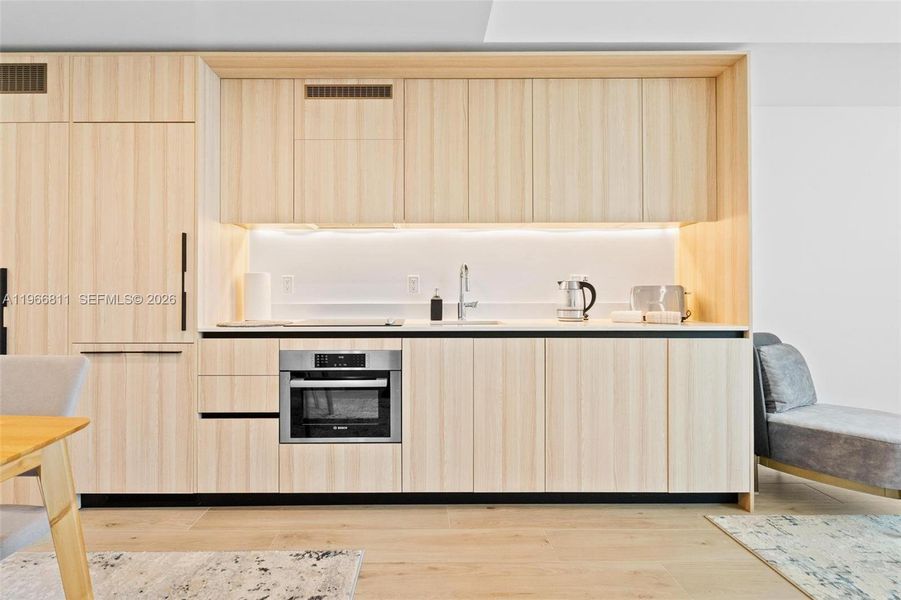 Furnished interior view inside a new home in , Miami (Image 44).