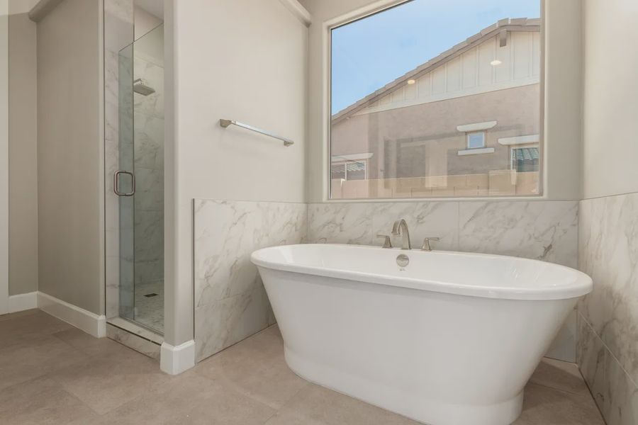 Furnished interior view inside a new home in Bellero Estates, Queen Creek (Image 11).