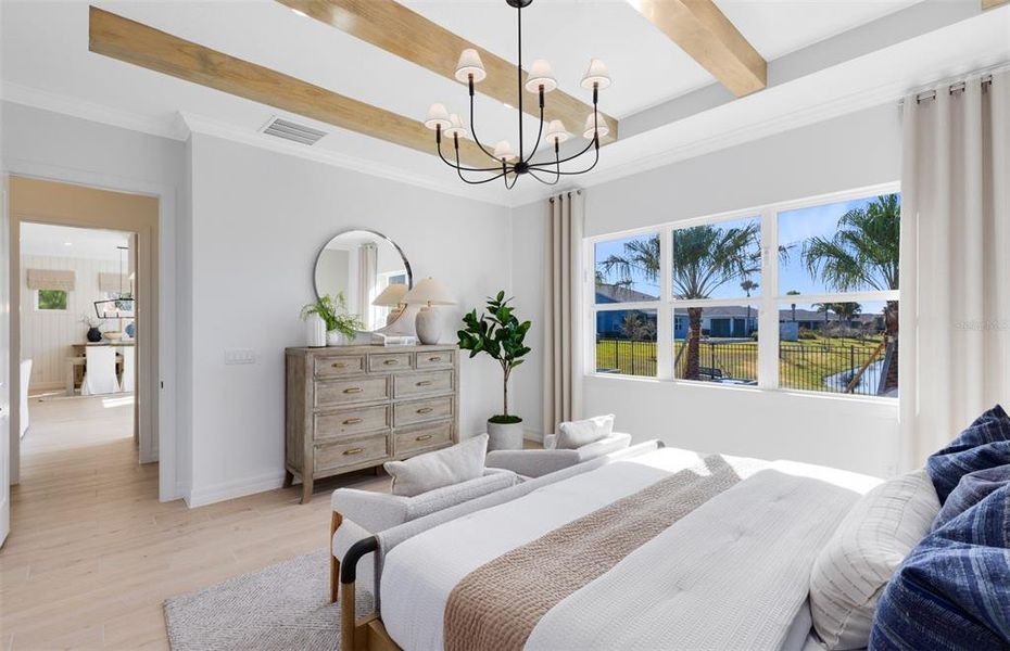 Furnished interior view inside a new home in Del Webb Minneola, Minneola (Image 20).