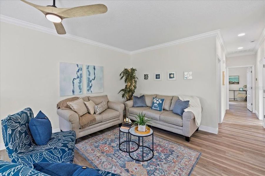 Furnished interior view inside a new home in , Weeki Wachee (Image 14).