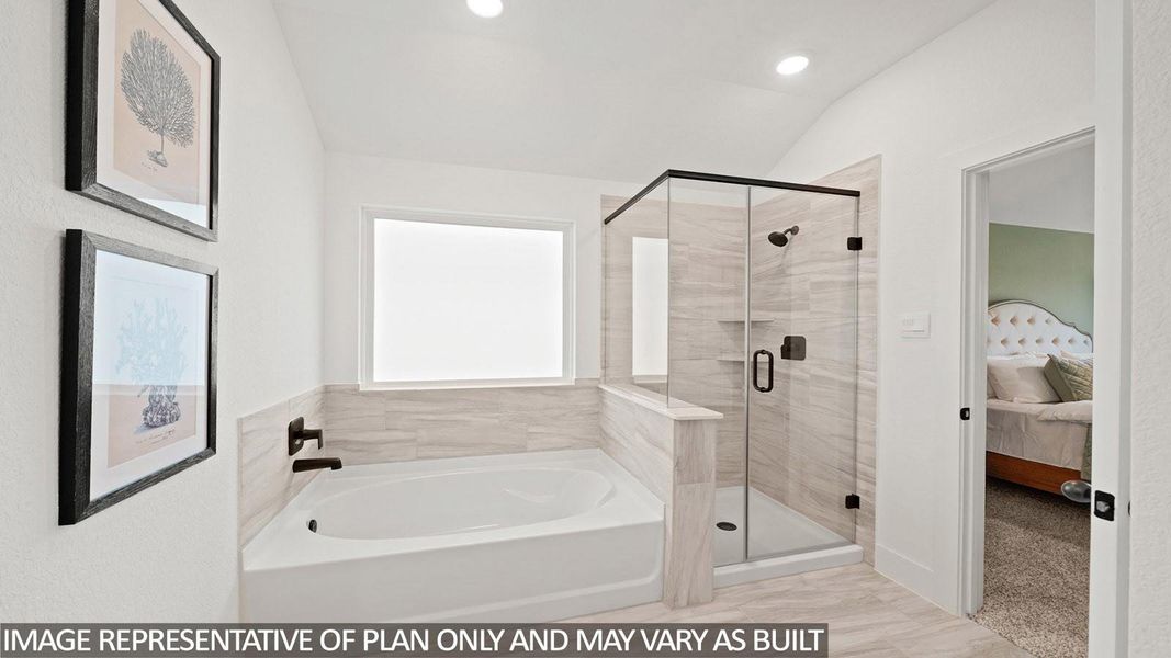 Furnished interior view inside a new home in Chapel Lakes 50's, Montgomery (Image 14).