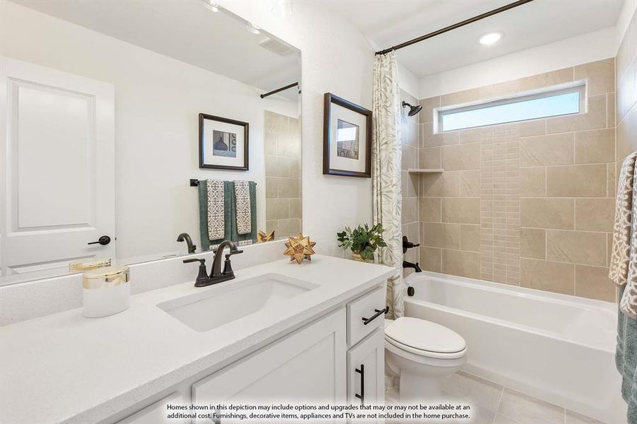 Furnished interior view inside a new home in Ridge Ranch, Mesquite (Image 6).