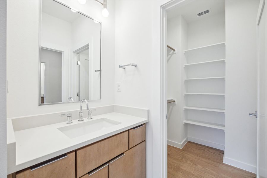 Furnished interior view inside a new home in , Houston (Image 28).