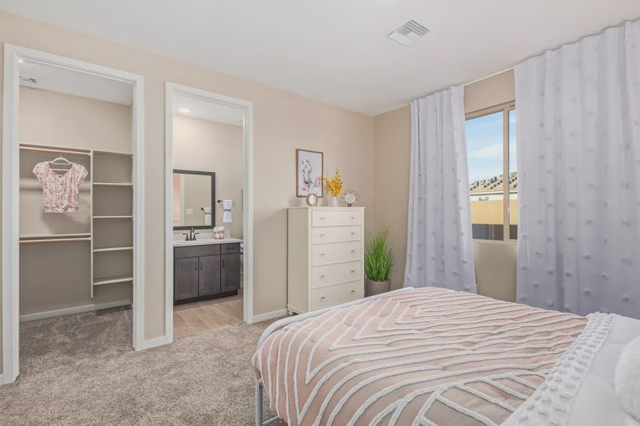 Representative furnished interior of a home built from the 2028 by Elliott Homes in Camilo at Santana, Yuma (Image 27).