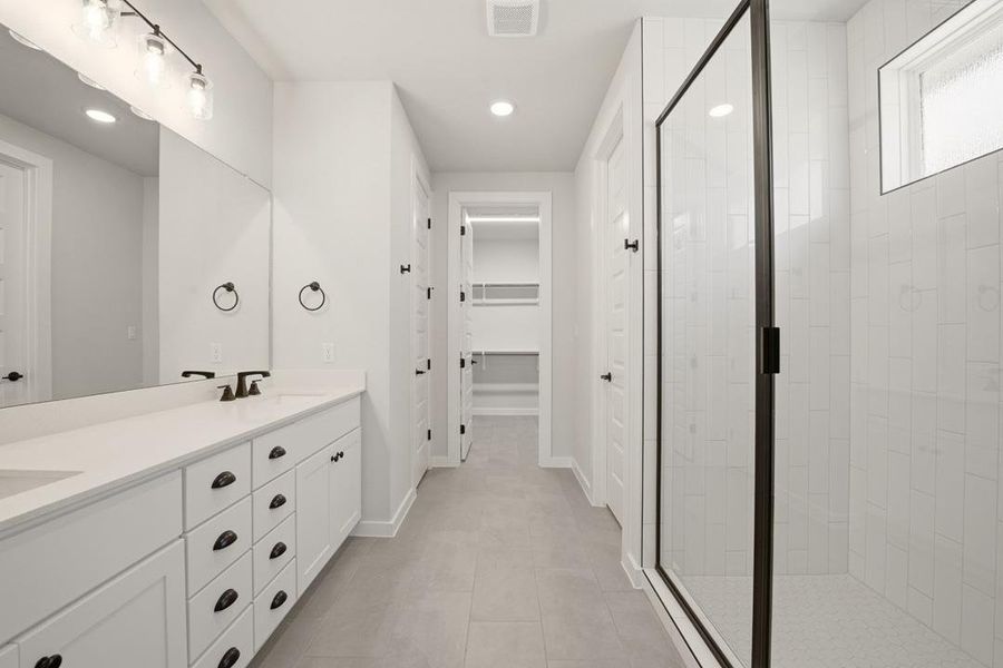 Furnished interior view inside a new home in Heritage, Dripping Springs (Image 11).