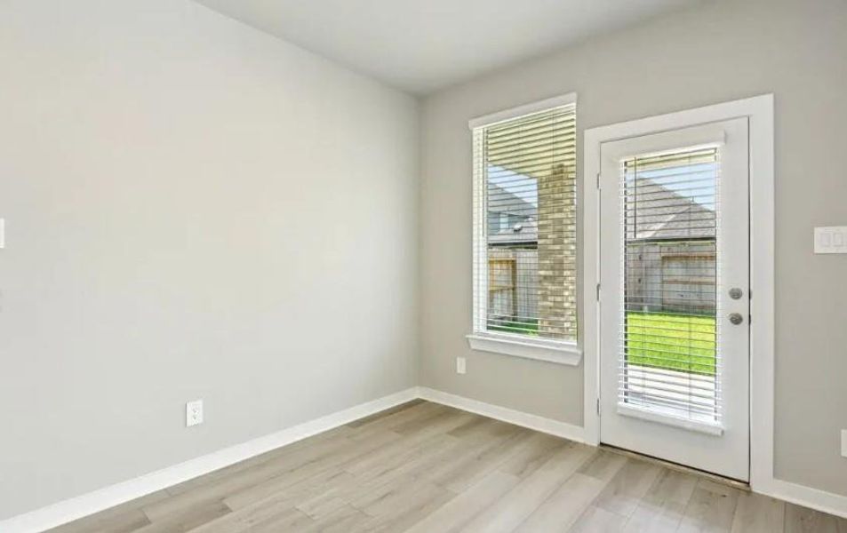 Photo is not of the actual home, but is an inspirational photo of builder’s model home and may depict options, furnishings, and/or decorator features that are not included Photo is not of the actual home, but is an inspirational photo of builder’s model home and may depict options, furnishings, and/or decorator features that are not included