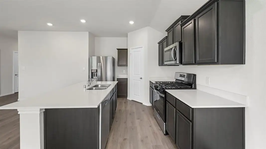 Furnished interior view inside a new home in Forestbrook Estates, Paris (Image 9).