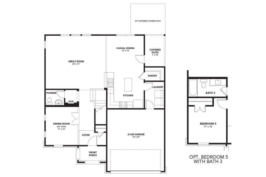 2D floor plan layout for the Majestic by DRB Homes in August Meadows, Needville, TX (Image 3). 2D floor plan layout for the Majestic by DRB Homes in August Meadows, Needville, TX (Image 3).