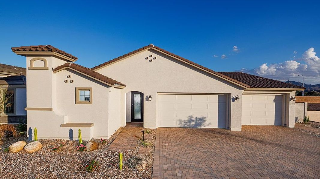 Representative exterior photo of a completed home built from the Compass by Taylor Morrison in Alamar, Avondale, AZ (Image 16).