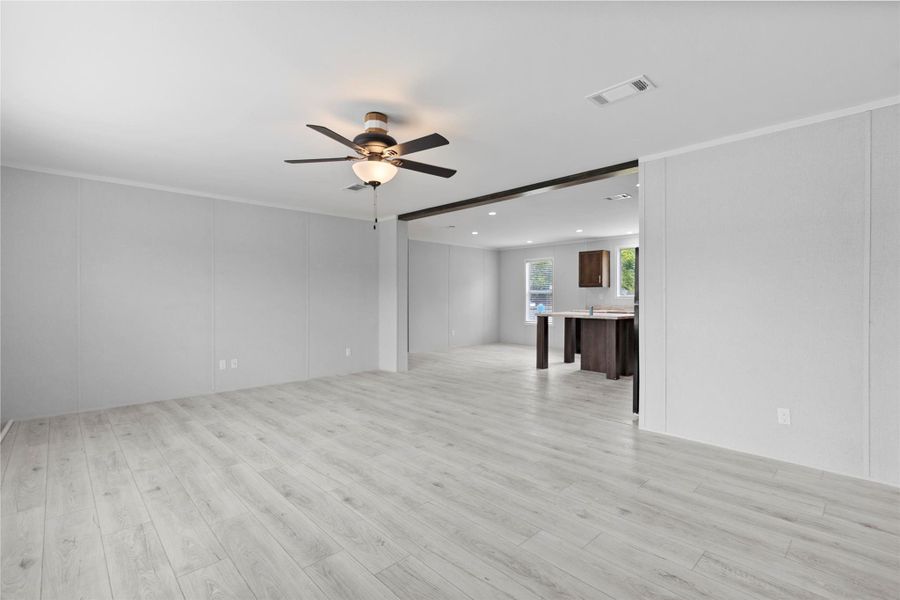 Spacious, unfurnished interior of a new home in , Cleveland (Image 11).