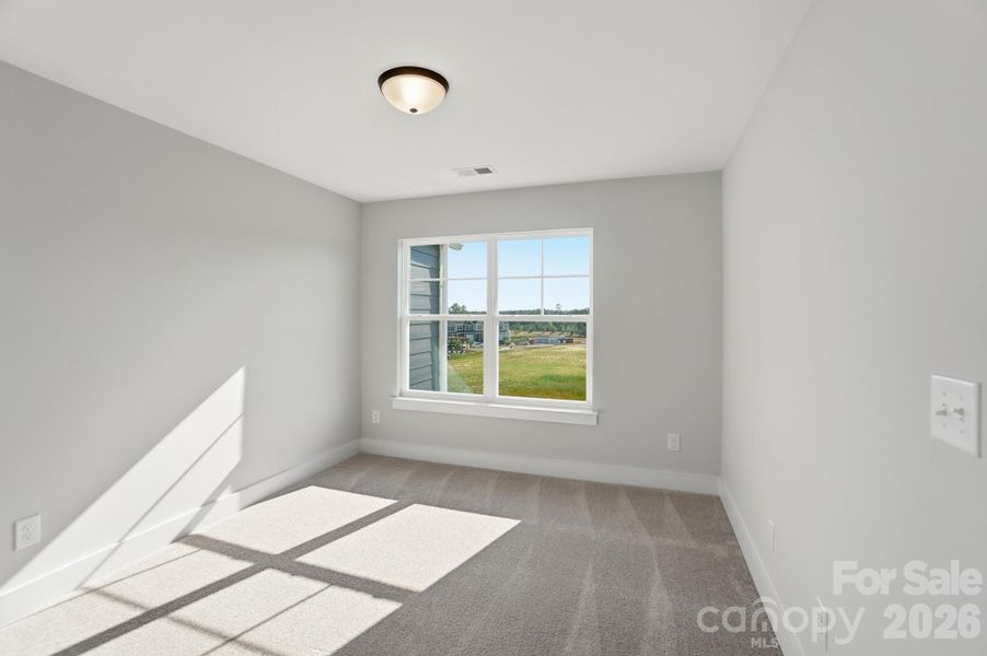 Spacious, unfurnished interior of a new home in Blythe Mill Townhomes, Waxhaw (Image 33). Spacious, unfurnished interior of a new home in Blythe Mill Townhomes, Waxhaw (Image 33).