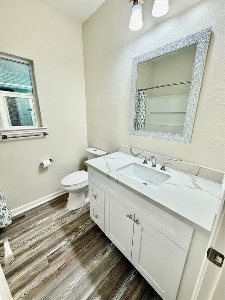 Furnished interior view inside a new home in , Cleveland (Image 10).