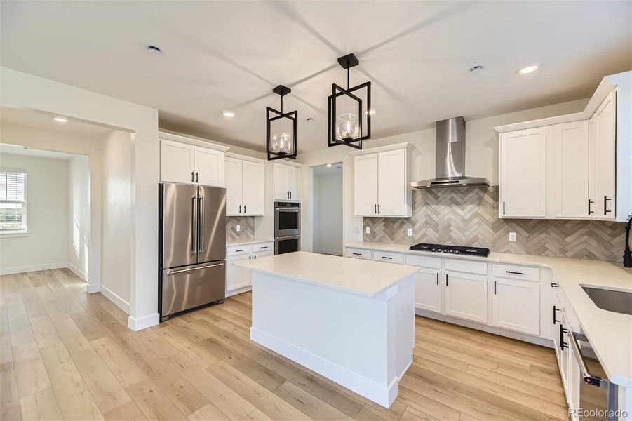 Furnished interior view inside a new home in Spring Valley Ranch, Elizabeth (Image 4).