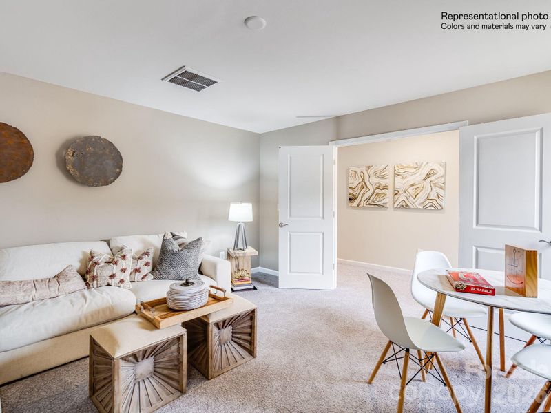 Furnished interior view inside a new home in Sullivan Farm, Statesville (Image 11). Furnished interior view inside a new home in Sullivan Farm, Statesville (Image 11).