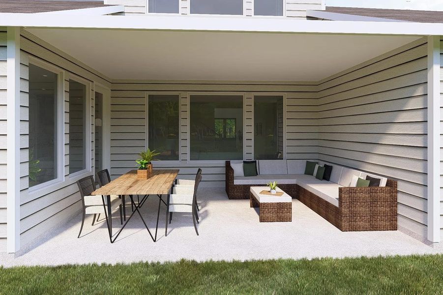Jameson II Outdoor Living Area