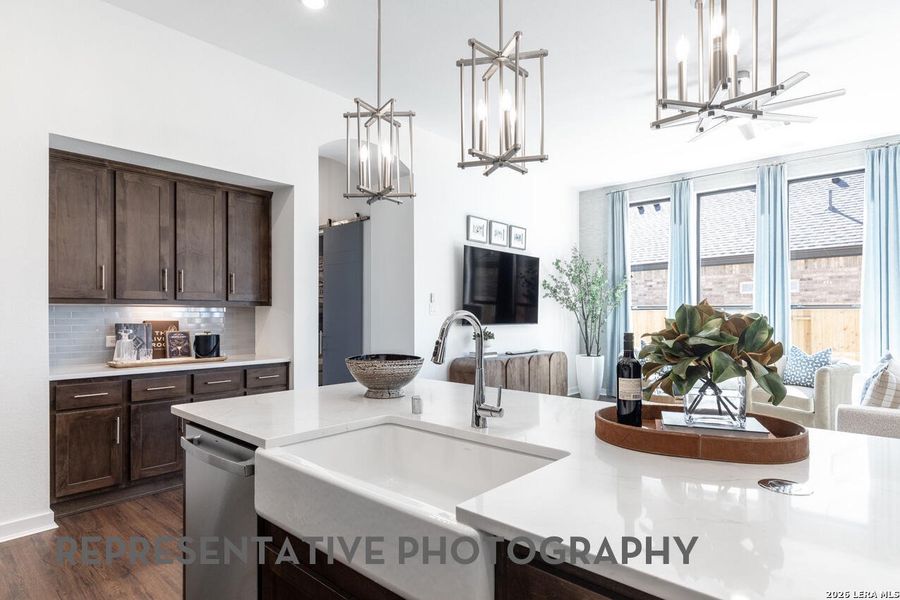 Furnished interior view inside a new home in Mayfair, New Braunfels (Image 16). Furnished interior view inside a new home in Mayfair, New Braunfels (Image 16).