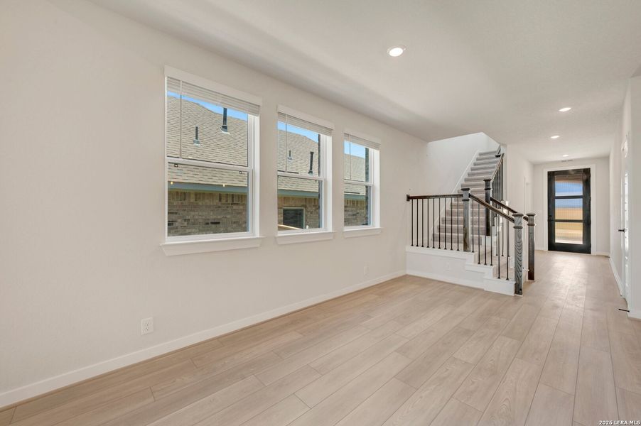 Spacious, unfurnished interior of a new home in Mayfair - Select Garden Series, New Braunfels (Image 15). Spacious, unfurnished interior of a new home in Mayfair - Select Garden Series, New Braunfels (Image 15).
