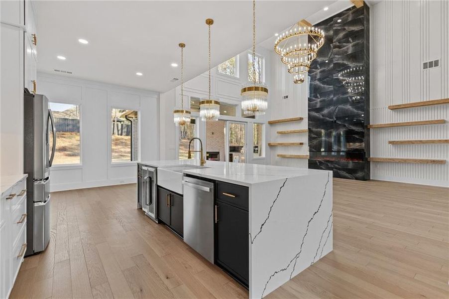 Furnished interior view inside a new home in , Loganville (Image 10).