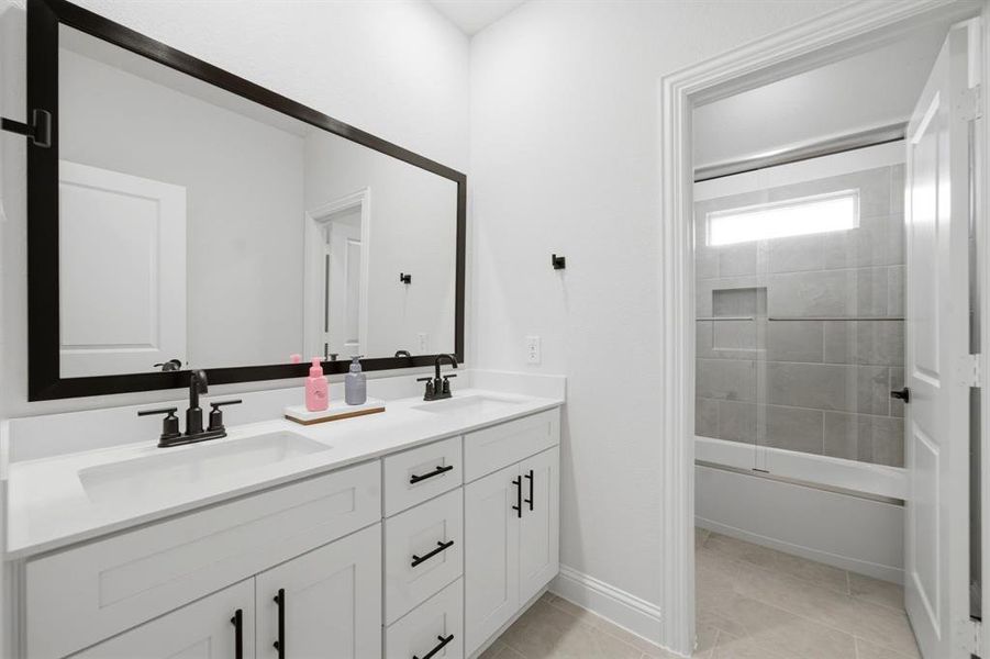 Furnished interior view inside a new home in , Royse City (Image 27). Furnished interior view inside a new home in , Royse City (Image 27).