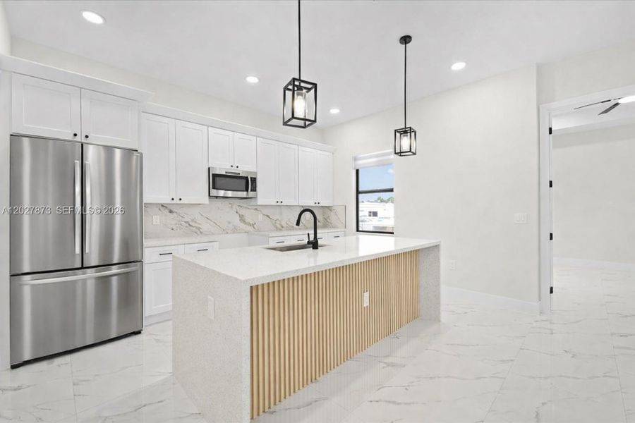 Furnished interior view inside a new home in , Lehigh Acres (Image 7).