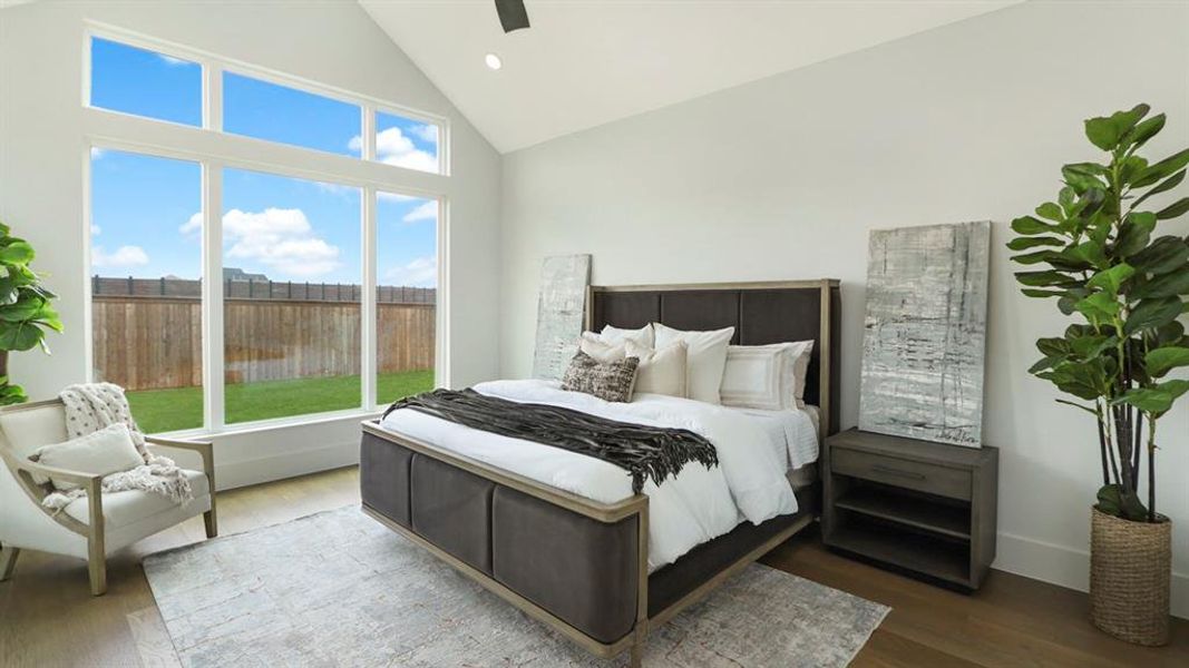 Furnished interior view inside a new home in Rio Vista at Kelly Ranch, Aledo (Image 10).