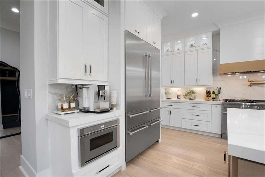 Furnished interior view inside a new home in , Hoschton (Image 8).