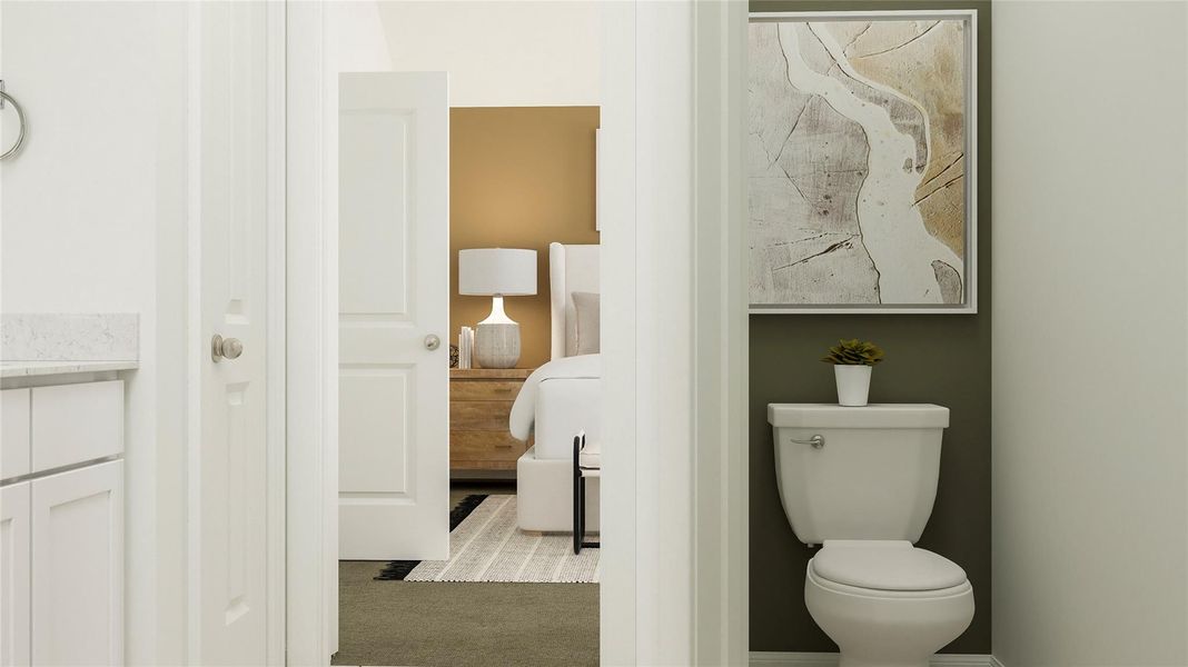 Furnished interior view inside a new home in Lively Ranch: Brookstone Collection, Georgetown (Image 3). Furnished interior view inside a new home in Lively Ranch: Brookstone Collection, Georgetown (Image 3).