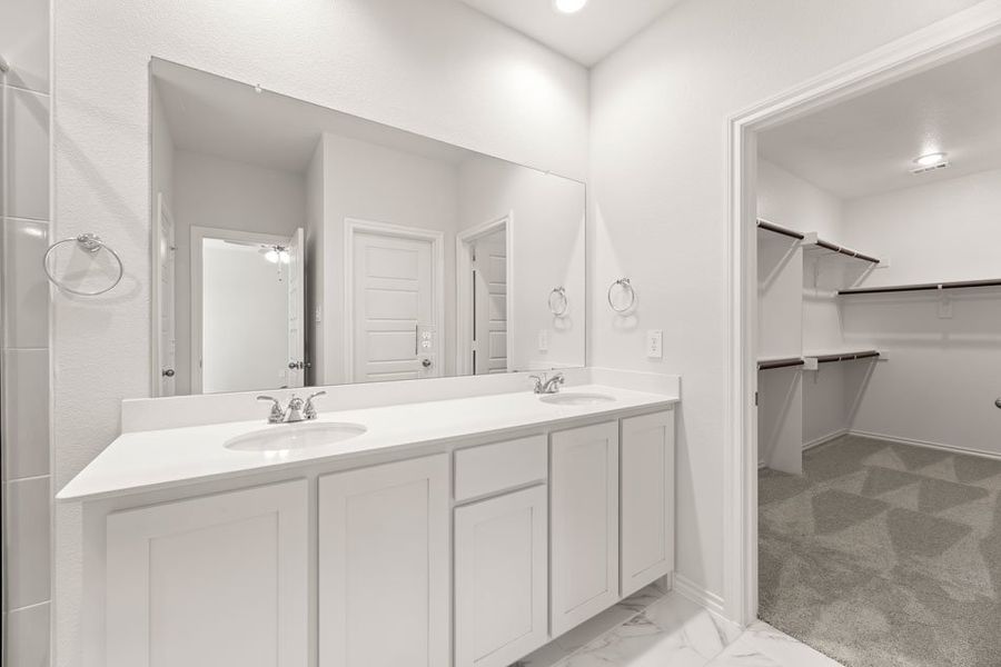 Representative exterior photo of a completed home built from the Mesquite by Impression Homes in Bryant Farms, Melissa, TX (Image 18). Representative exterior photo of a completed home built from the Mesquite by Impression Homes in Bryant Farms, Melissa, TX (Image 18).