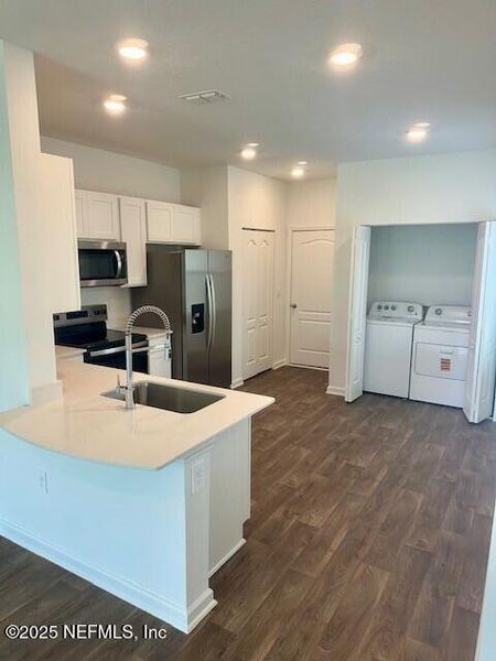 Furnished interior view inside a new home in Corsair, Middleburg (Image 11). Furnished interior view inside a new home in Corsair, Middleburg (Image 11).