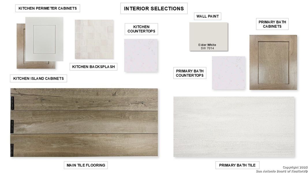 Sample of building materials used in homes in Veranda 40', San Antonio (Image 28).