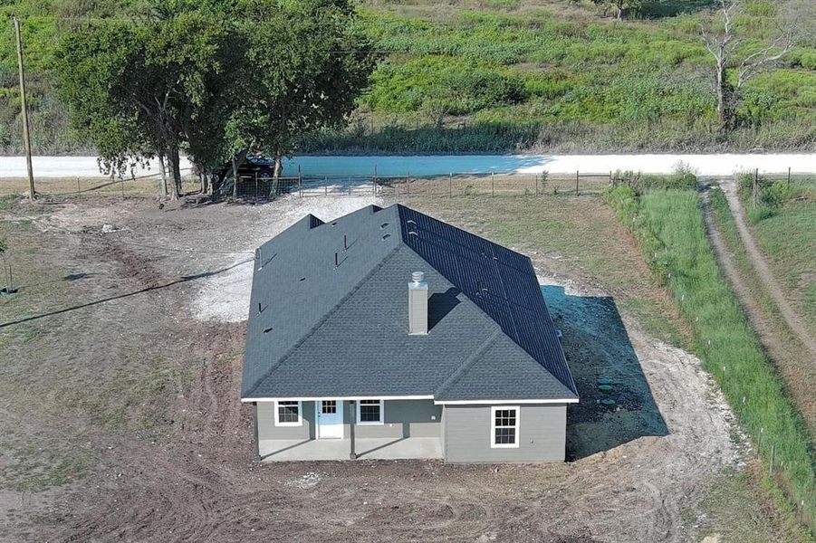 Aerial view of property and surrounding area Aerial view of property and surrounding area