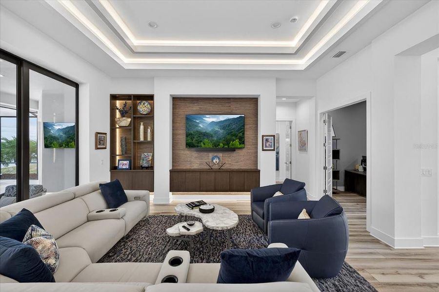 Furnished interior view inside a new home in , Bradenton (Image 74).