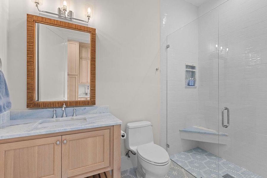 Furnished interior view inside a new home in , Kiawah Island (Image 41).